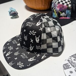Black and White Kids Hat